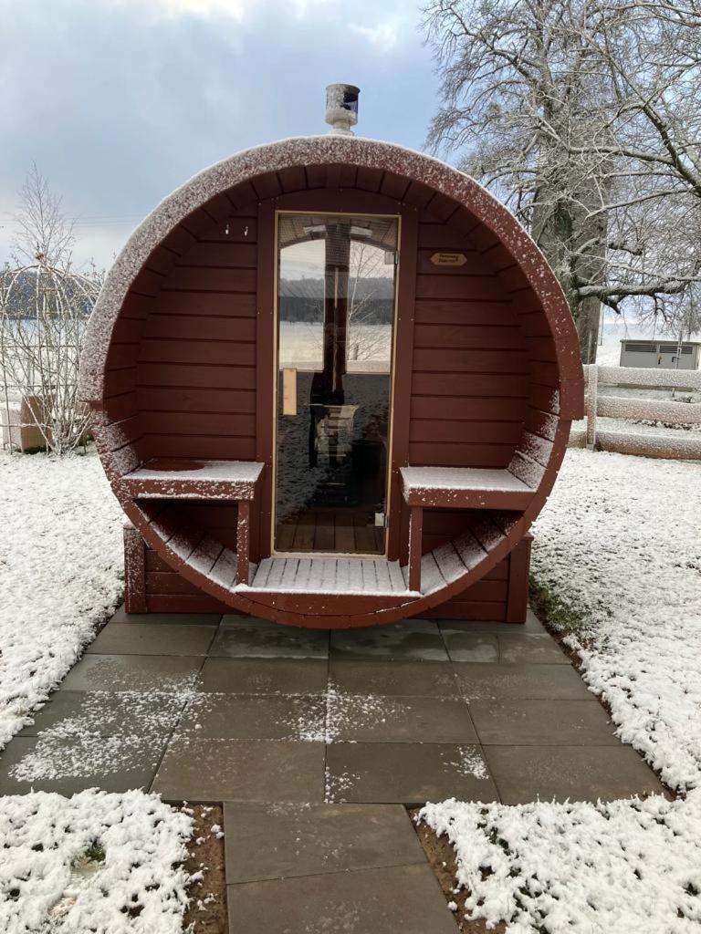 Ferienhaus S'Bunde Heisle Blaufelden Buitenkant foto