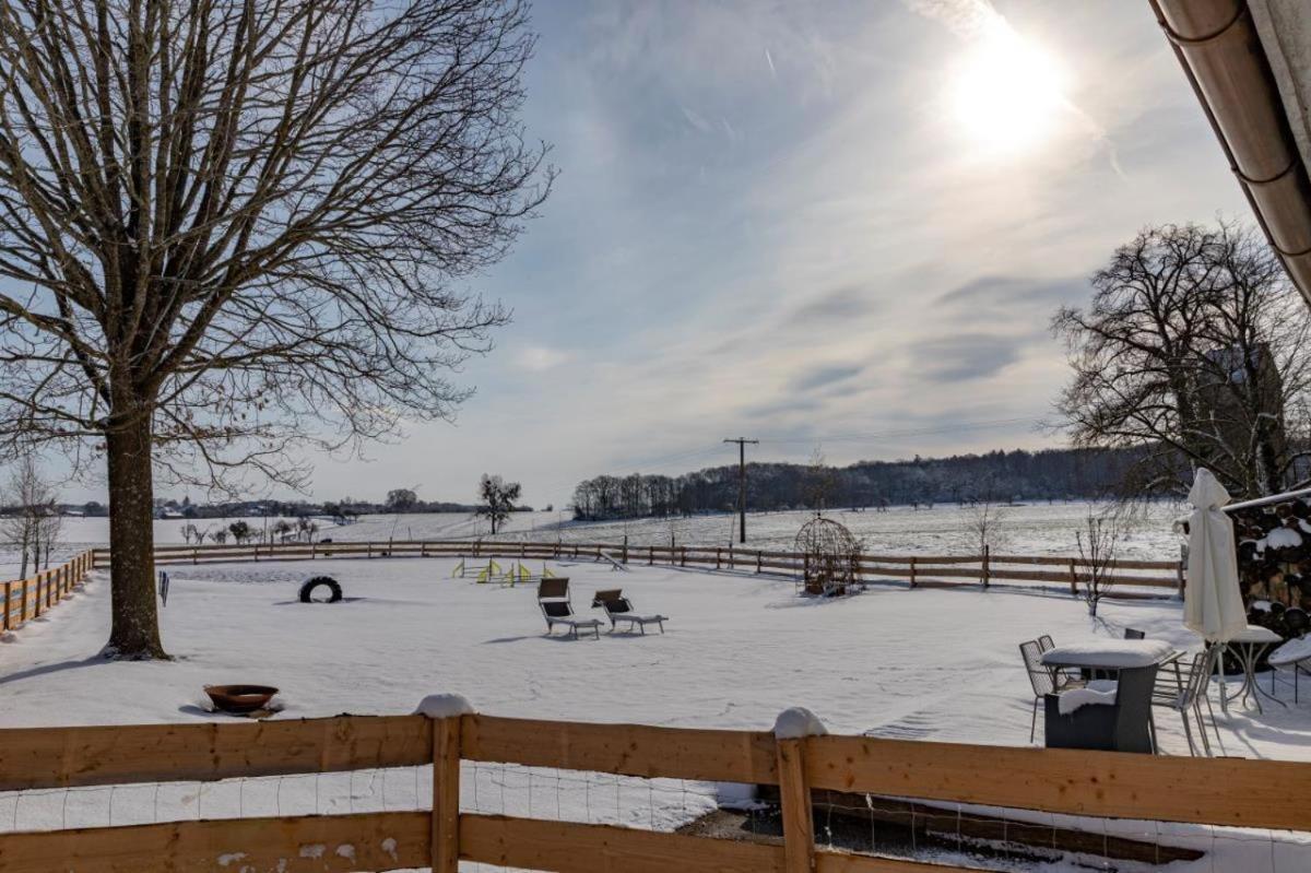 Ferienhaus S'Bunde Heisle Blaufelden Buitenkant foto