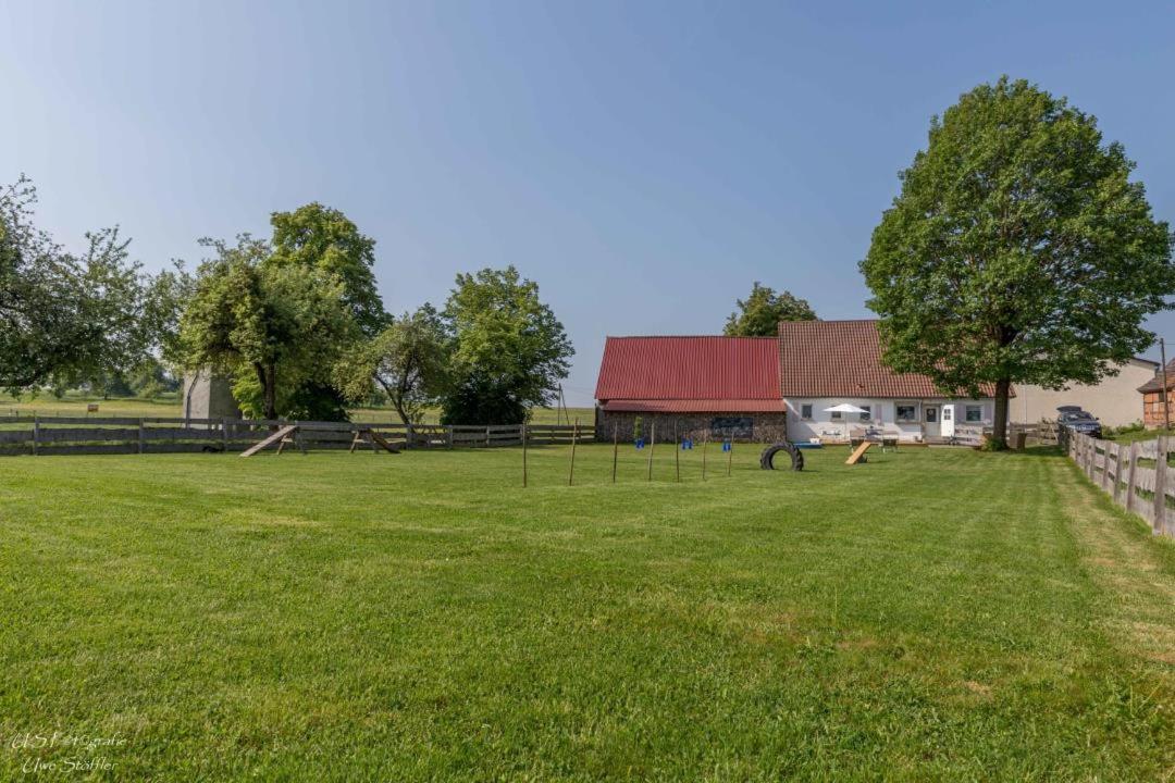 Ferienhaus S'Bunde Heisle Blaufelden Buitenkant foto