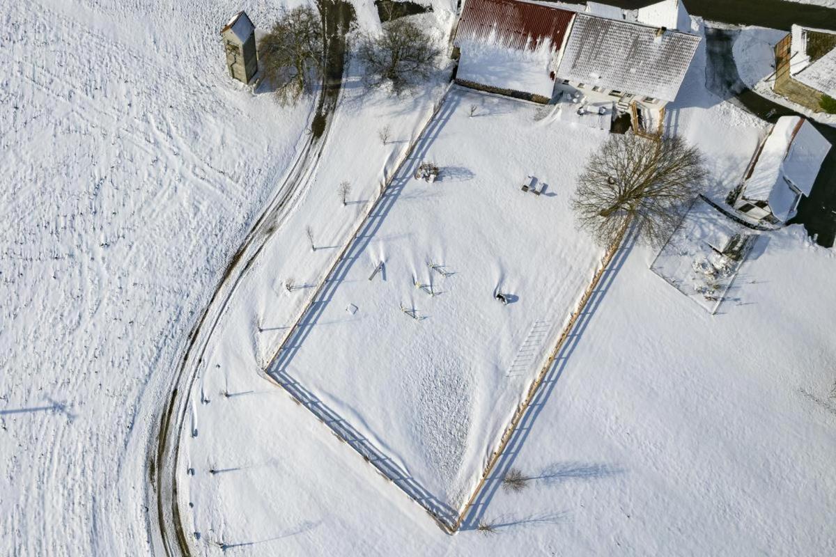 Ferienhaus S'Bunde Heisle Blaufelden Buitenkant foto