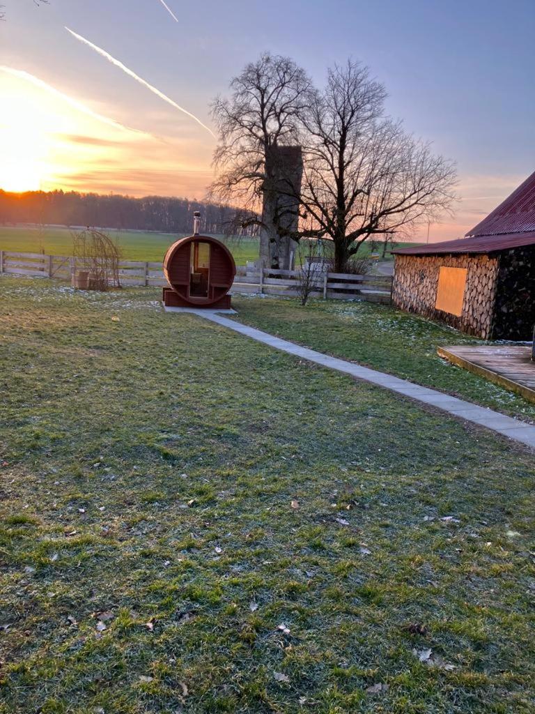 Ferienhaus S'Bunde Heisle Blaufelden Buitenkant foto